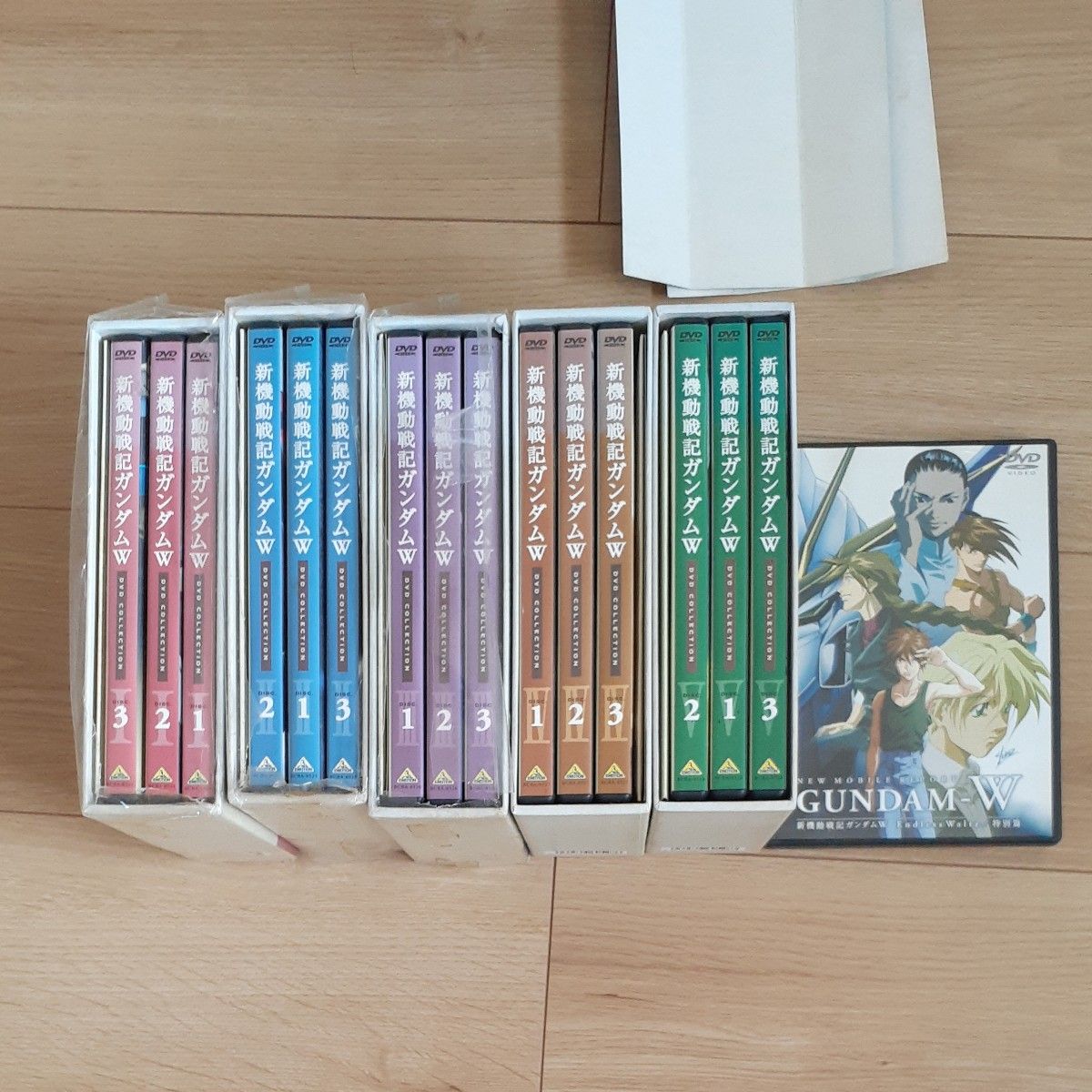 新機動戦記ガンダムW dvd DVD 全巻 + EndlessWaltz 特別編 セット 帯つき