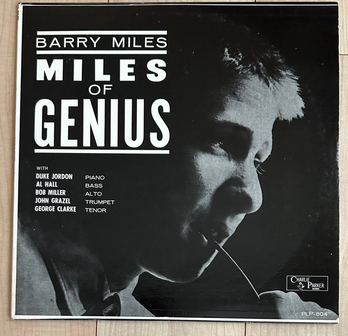 Barry Miles/Miles Of Genius/Charlie Parker オリジナル_画像1