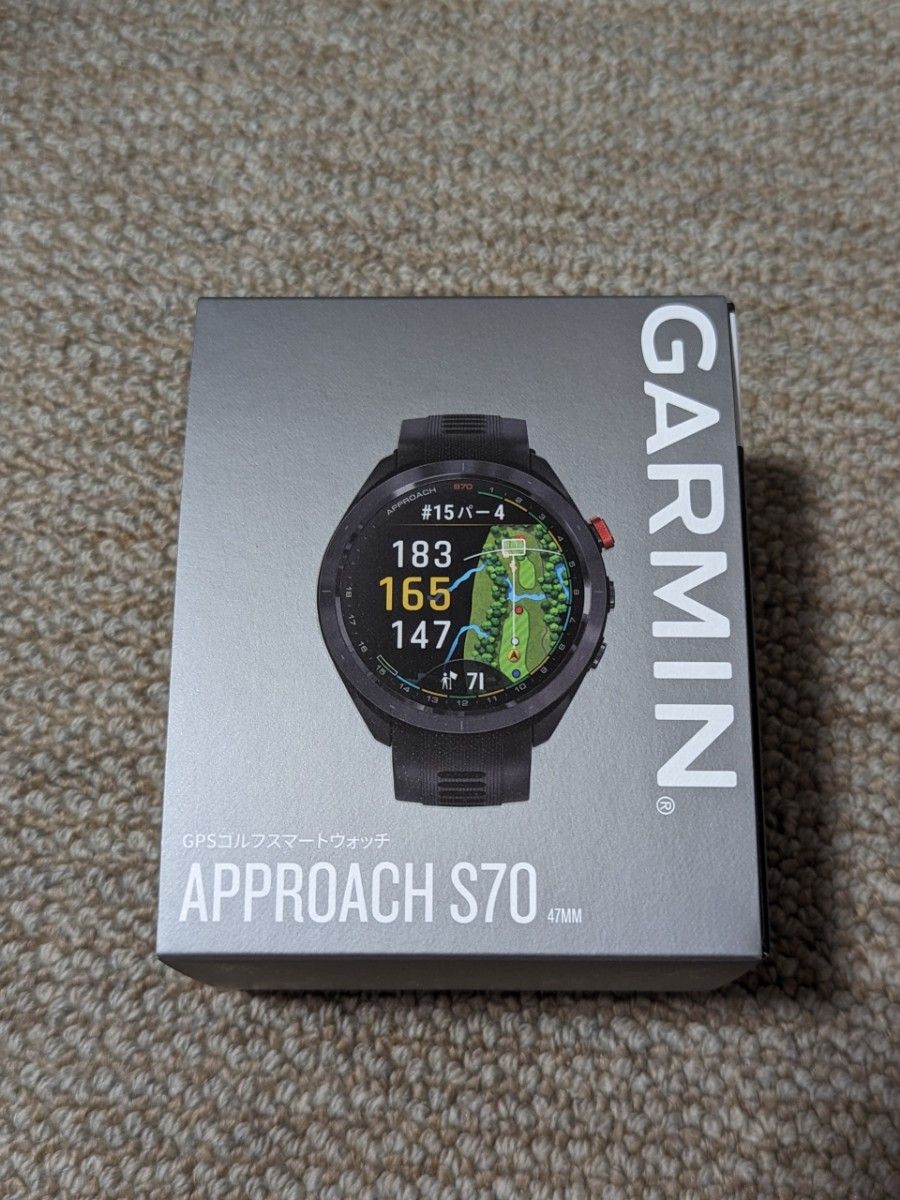 新品未開封】ガーミン アプローチ s70 47mm garmin-