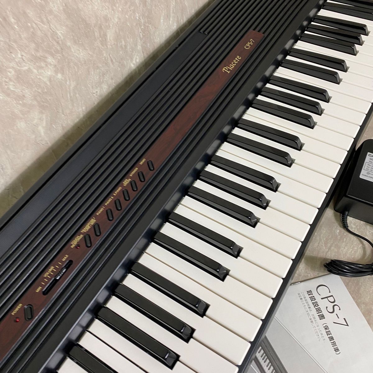CASIOカシオ 電子ピアノ CPS-7 76鍵盤 ピアチェーレ Piacere