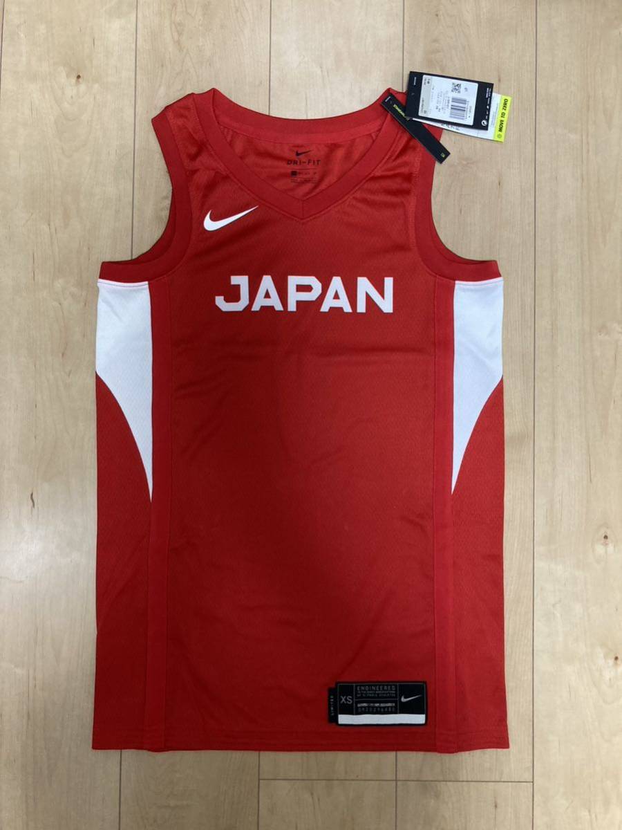 驚きの価格 レプリカ 日本代表 バスケ ナイキ ユニホーム 新品タグ付き
