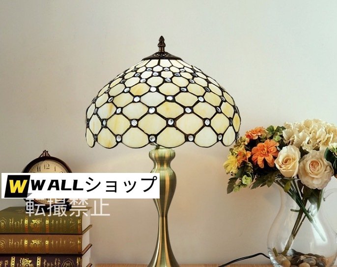  lamp stained glass Tiffany lamp antique style glass interior stand light ground middle sea manner 