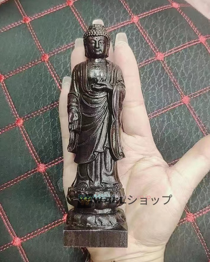 仏教美術 時代木彫 大日如来 仏像_画像2