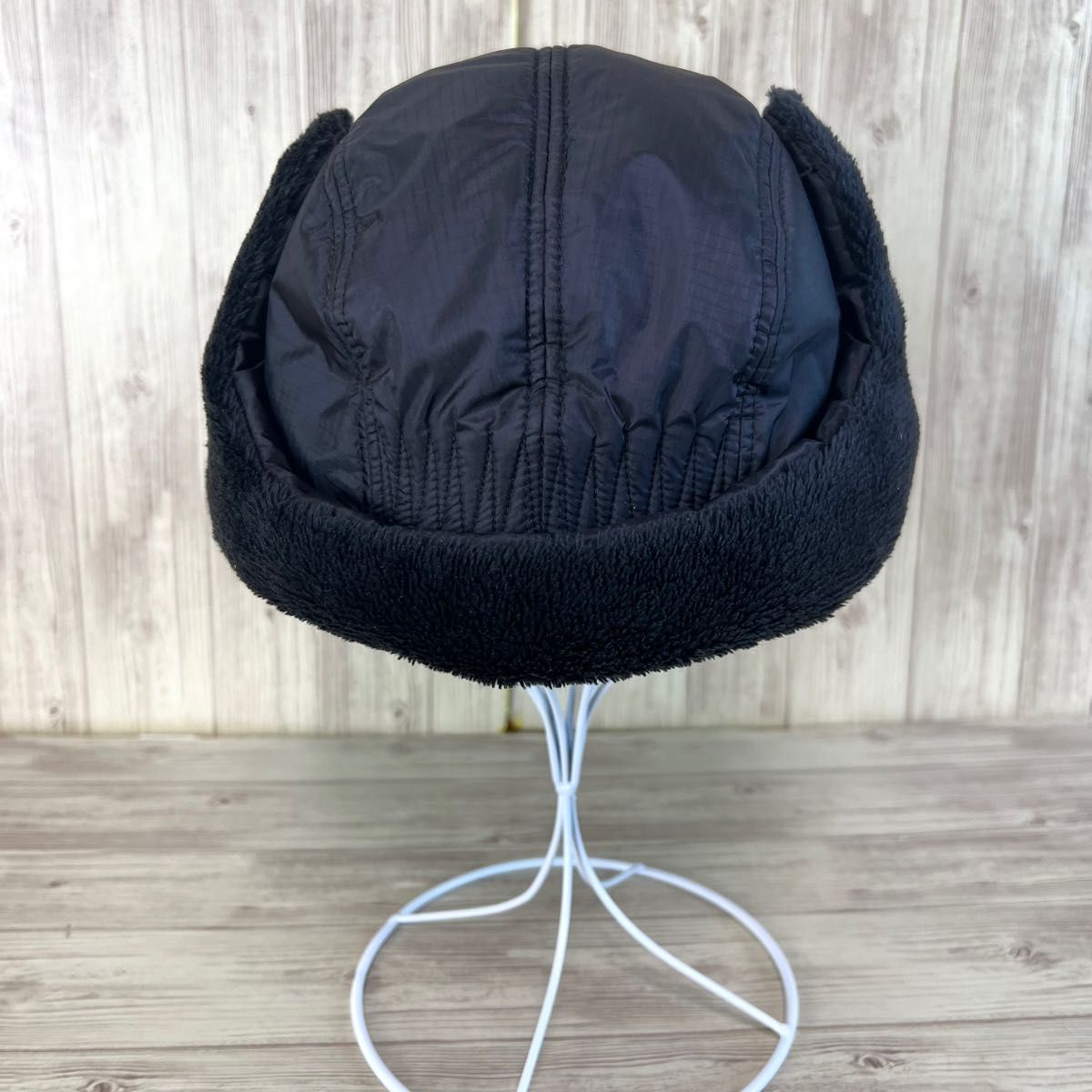 【希少レア】THE NORTH FACE HIM FLEECE CAP ノースフェイス ヒムフリースキャップ 黒 NN42034