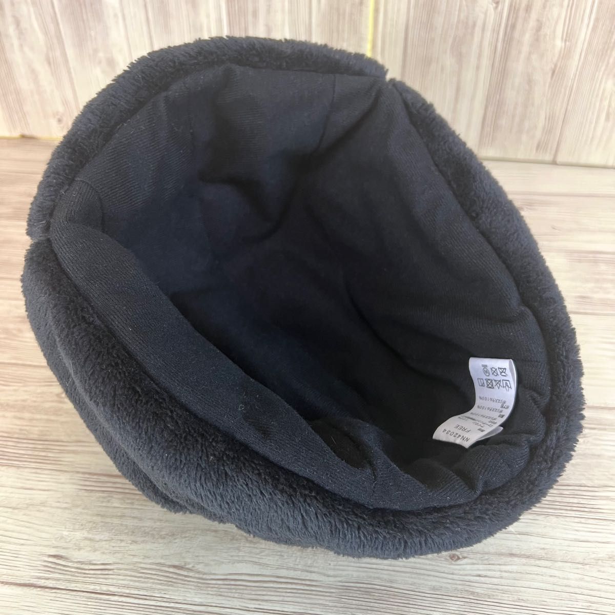 【希少レア】THE NORTH FACE HIM FLEECE CAP ノースフェイス ヒムフリースキャップ 黒 NN42034