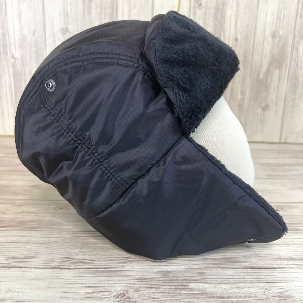 【希少レア】THE NORTH FACE HIM FLEECE CAP ノースフェイス ヒムフリースキャップ 黒 NN42034