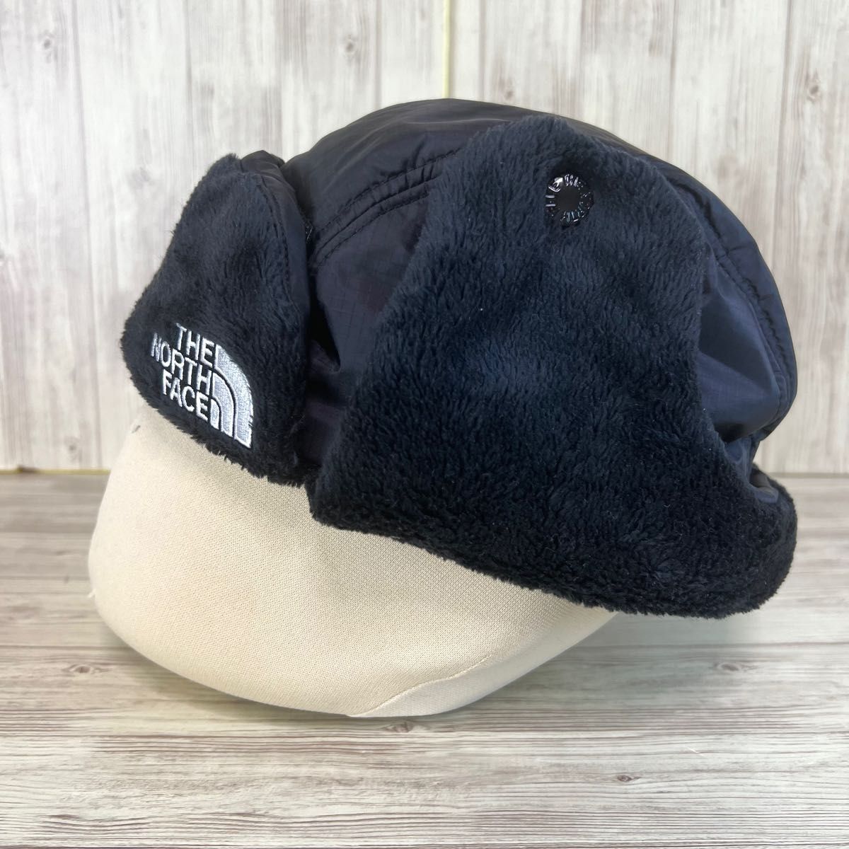 【希少レア】THE NORTH FACE HIM FLEECE CAP ノースフェイス ヒムフリースキャップ 黒 NN42034