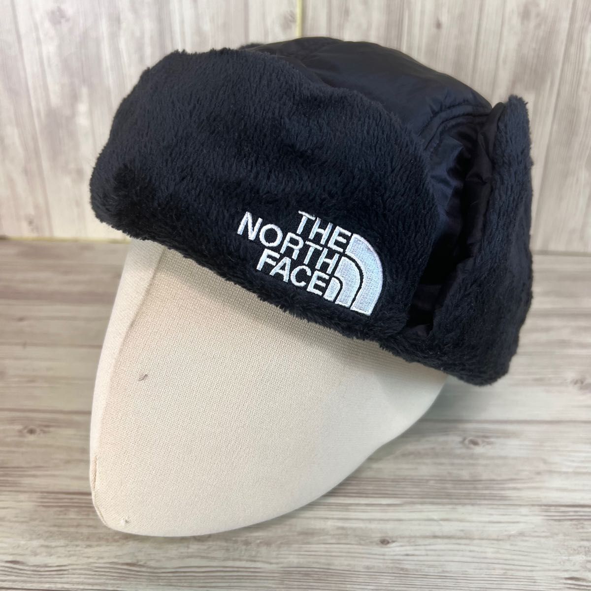 【希少レア】THE NORTH FACE HIM FLEECE CAP ノースフェイス ヒムフリースキャップ 黒 NN42034