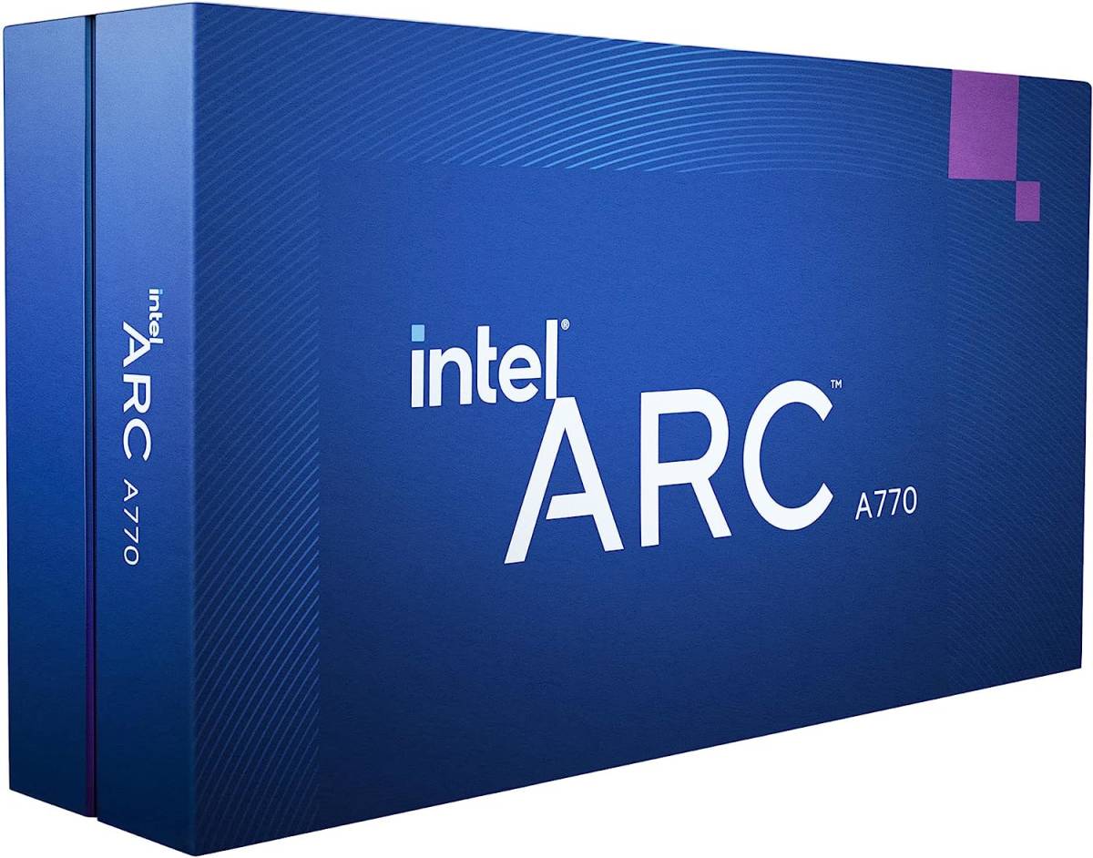 Intel ARC A770 Limited Edition 16GB 21P01J00BA 新品未開封 Intel ARC A770 Limited Edition 16GB 21P01J00BA 新品未開封