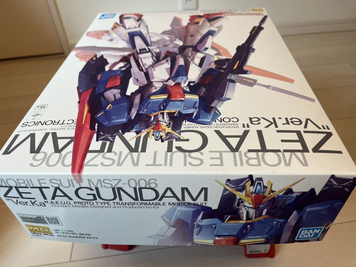 【新品】MG 1/100 ゼータガンダム Ver.Ka 未組立 GUNDAM バンダイ ガンプラ 機動戦士Zガンダム_画像4