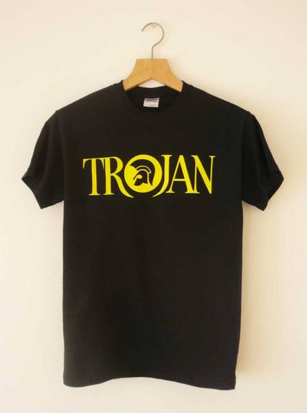 【新品】Trojan Tシャツ Mサイズ レゲエ 甲本ヒロト T-Shirts バンド ダブ パンク シルクスクリーンプリント_画像1