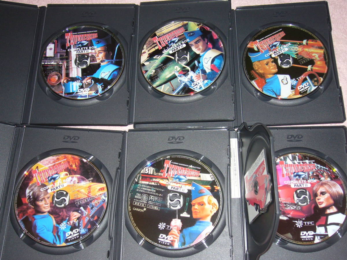 DVD Thunderbird Complete box PART1+2