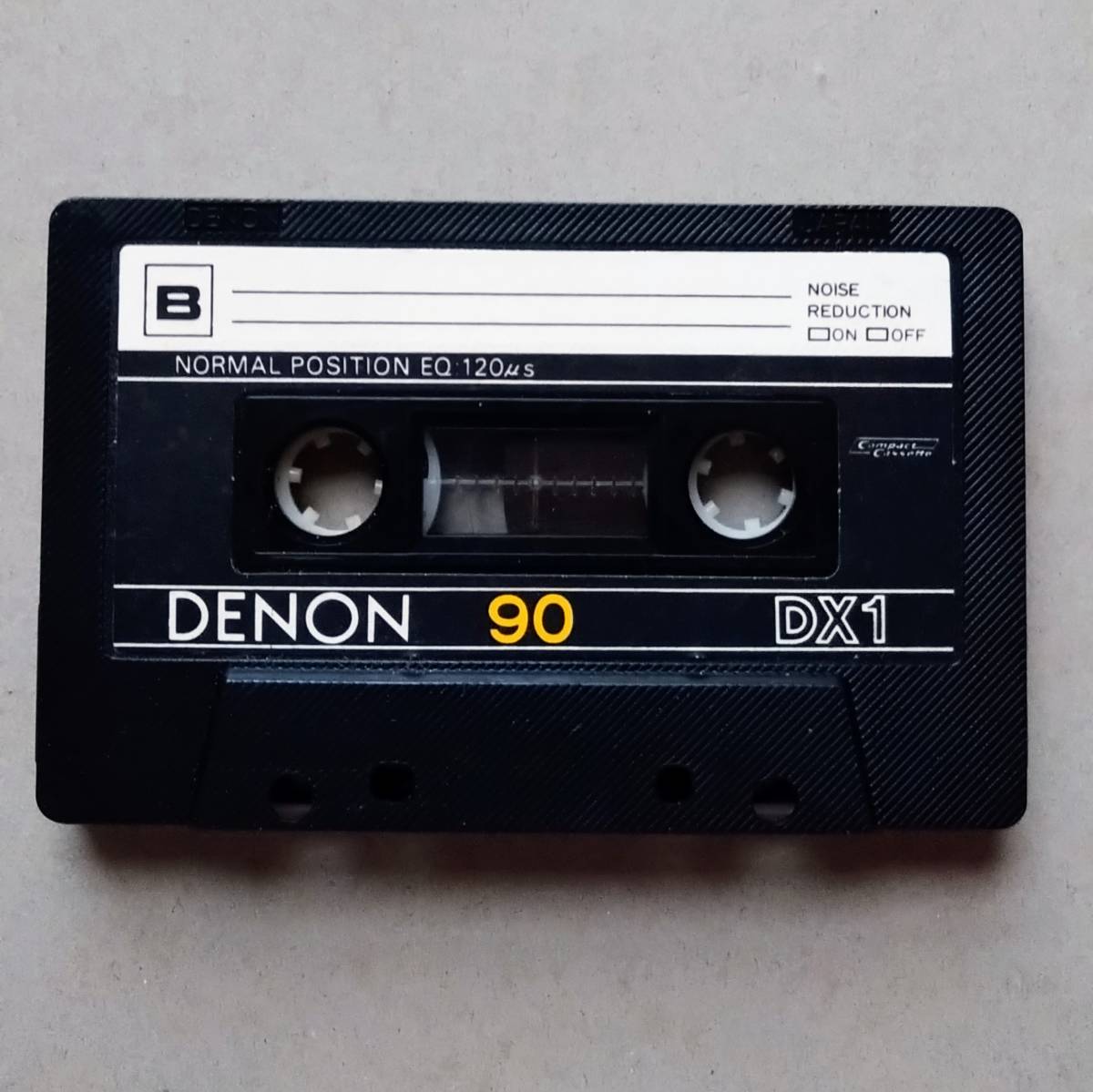 ★録音済みカセットテープ90★DENON-DX1 ノーマルポジション ツメありインデックス無記入 保管品の美品_テープB面