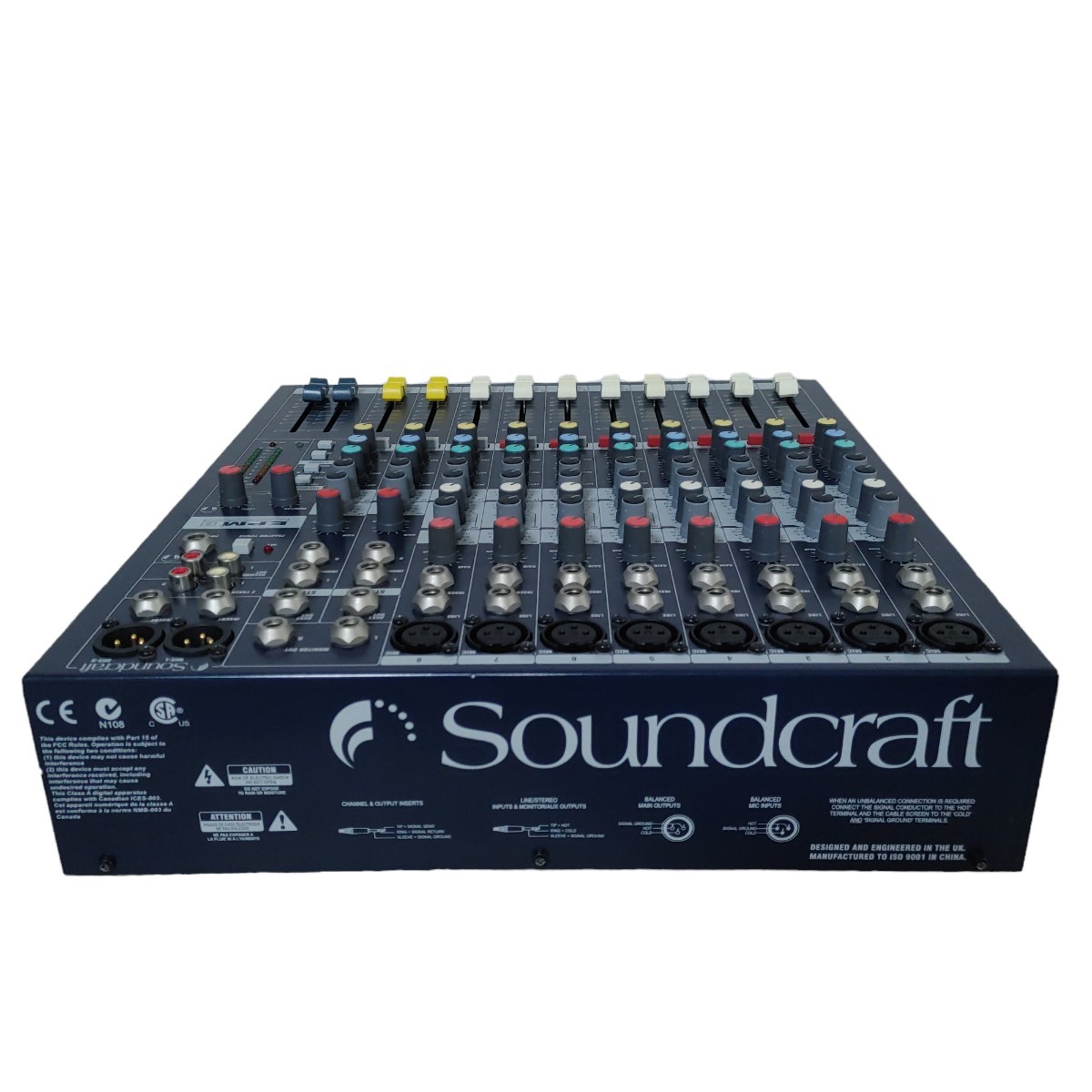 Soundcraft EPM8 アナログミキサー サウンドクラフト 動作品 Soundcraft EPM8 アナログミキサー サウンドクラフト 動作品