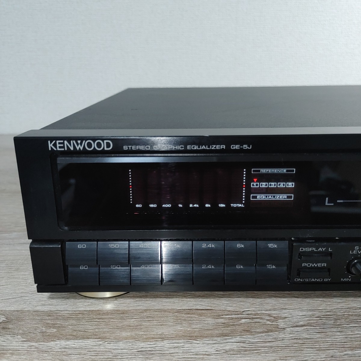 完動品】KENWOOD グラフィックイコライザー GE-5J-