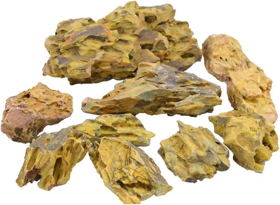 カミハタ　　気功石 アクアリウムロック　レイアウトセット　～レイアウト用の石・素材～_実際の形状や色味と異なります