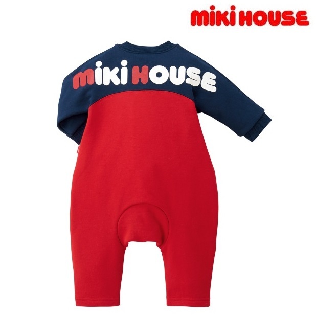 沸騰ブラドン 子供服 ベビー バックロゴカバーオール mikihouse 85cm