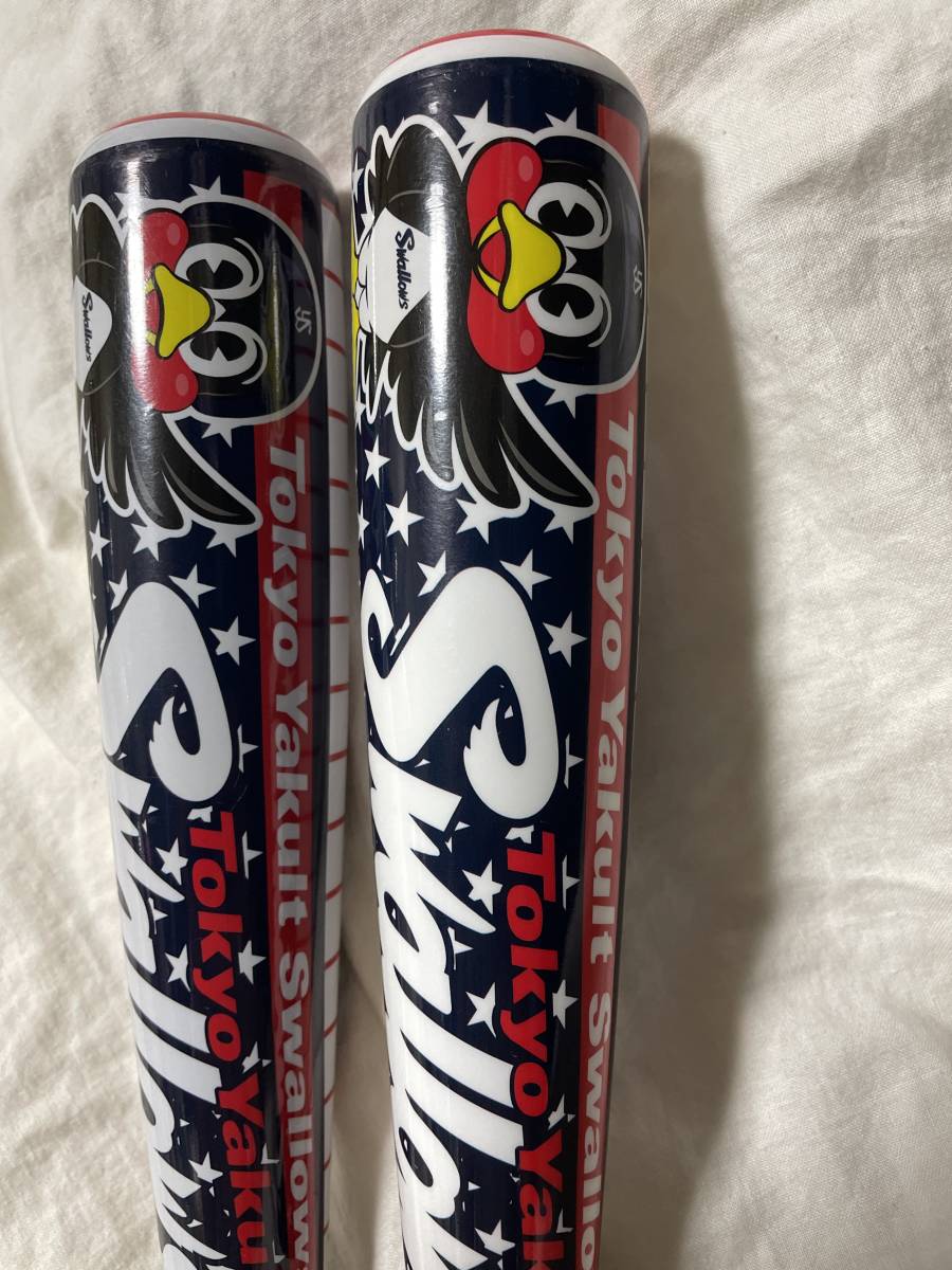  great popularity Tokyo Yakult Swallows fan Club official goods .. 9 . twin megaphone regular goods hard-to-find rare super-discount liquidation A