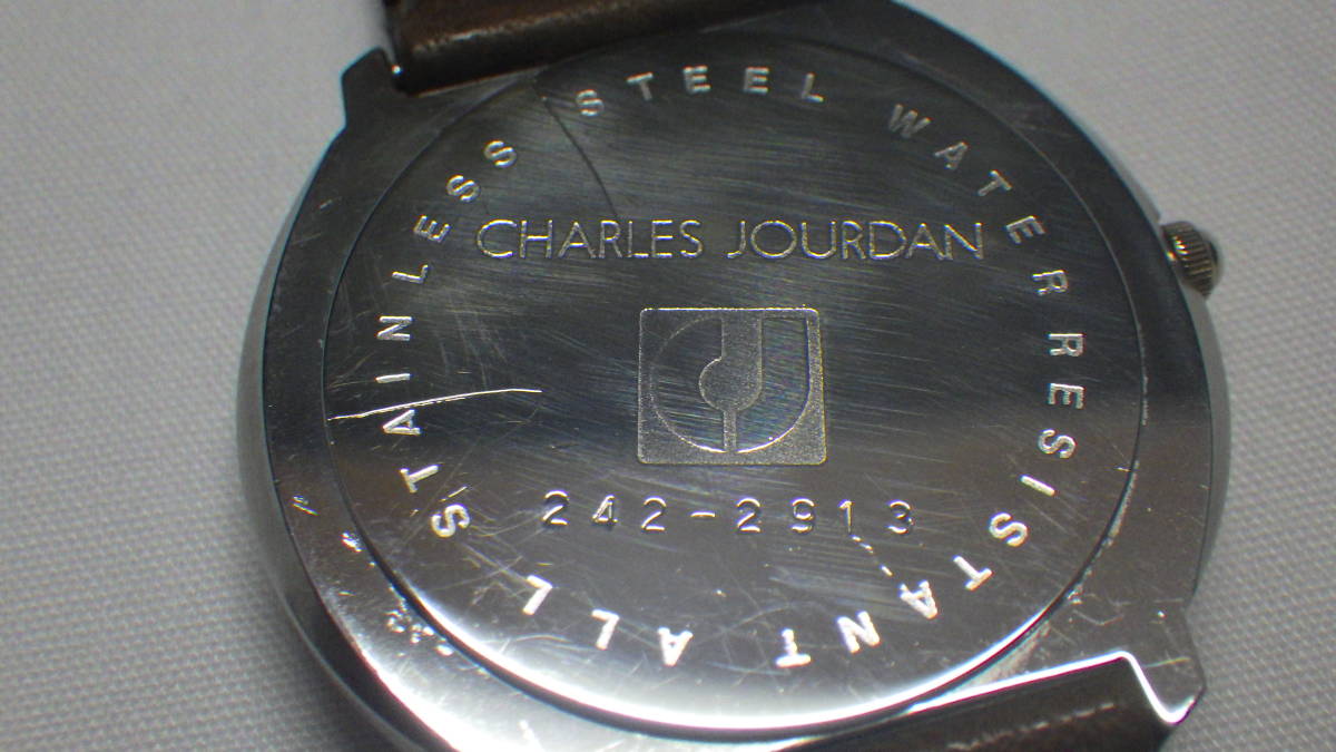 【セール中！】稼働品 CHARLES JOURDAN 2422913 電池交換済の画像5