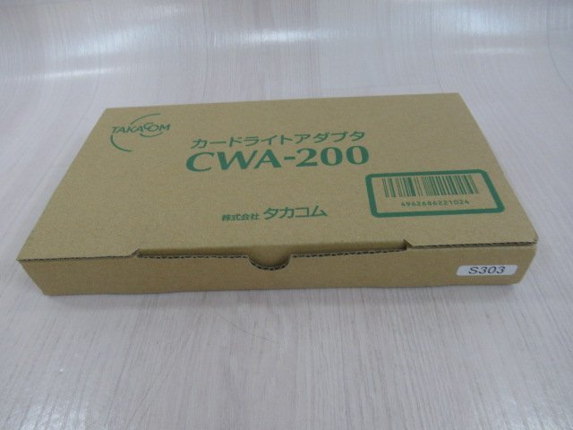 高速配送 ZP2 13874※未使用品 タカコム CWA-200 カードライトアダプタ AT-D39SⅢ用・祝10000！取引突破！ その他
