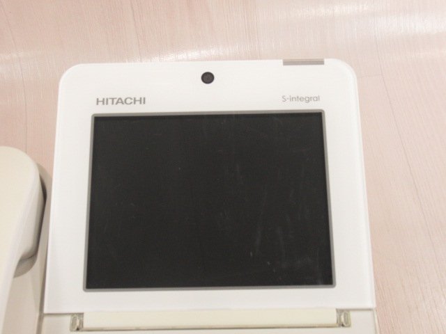 ▲Ω ZI2 13983※保証有 日立 HITACHI S-integral ET-18Si-IPLDW 18ボタン大型LCD付IP電話機 17年製_画像5