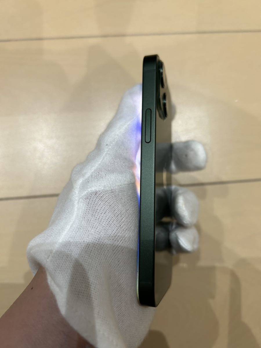 極美品 iPhone 13 mini 128GB グリーン SIMフリー おまけ付き(iPhone