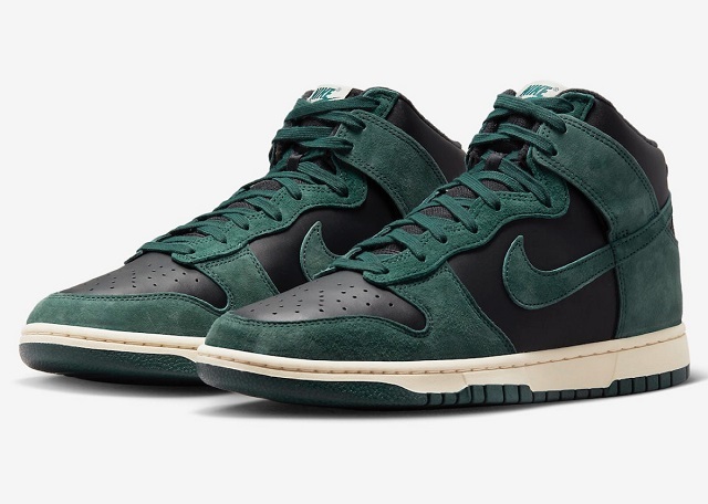 NIKE DUNK HI RETRO PRM DQ7679-002 ダンク ハイ レトロ プレミアム 黒×緑 US9