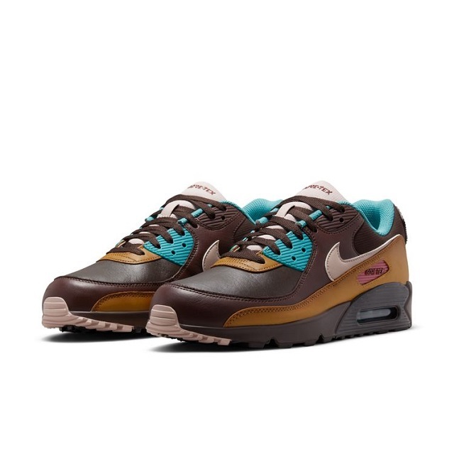 NIKE AIR MAX 90 GORE-TEX DJ9779-200エア マックス ゴアテックス 茶 US8.5_画像1