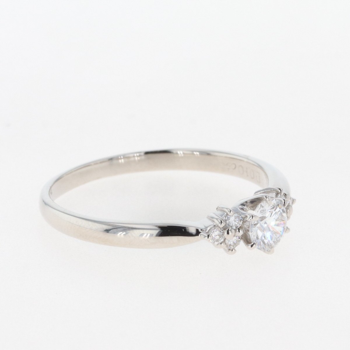 2022人気の 指輪 プラチナ デザインリング ダイヤモンド メレダイヤ