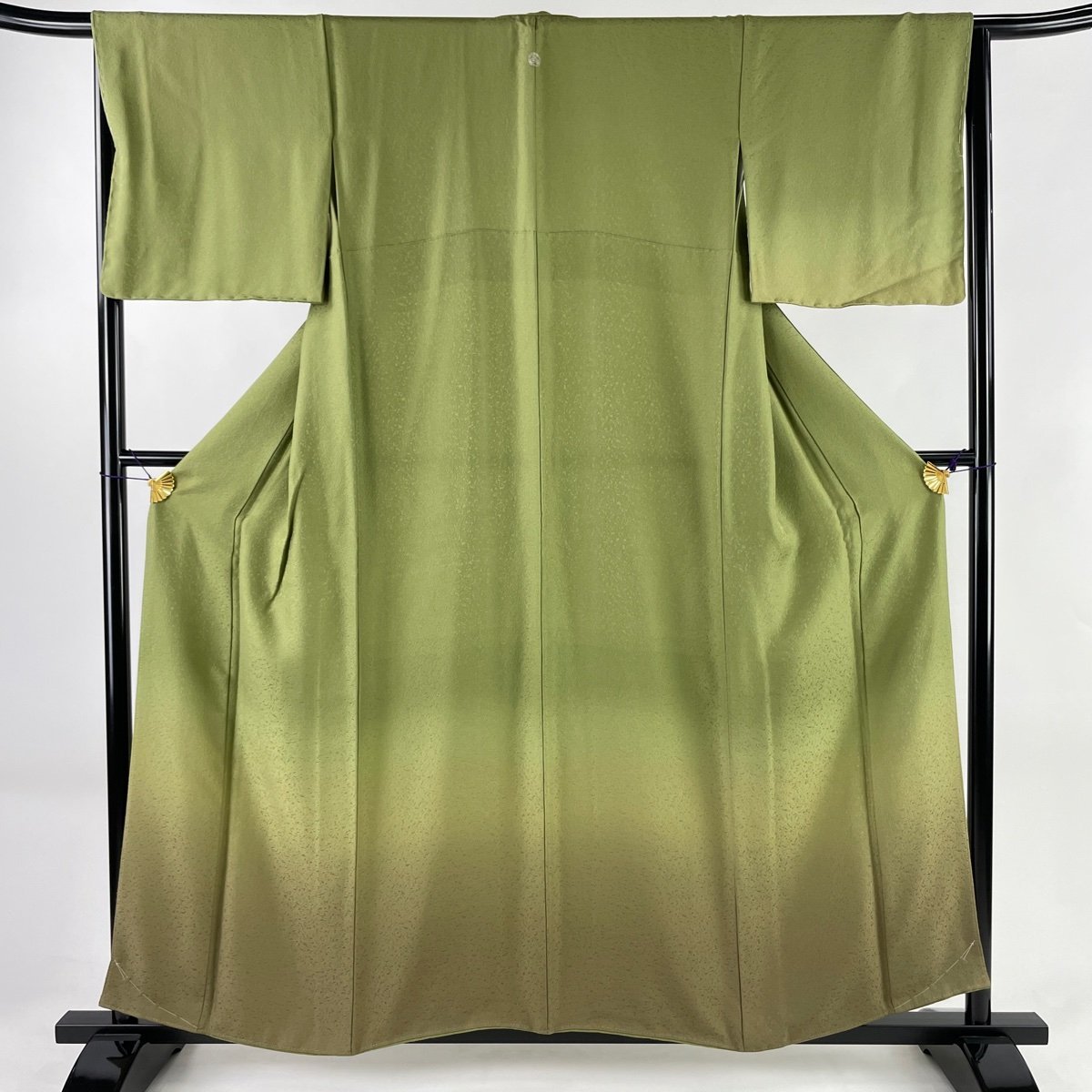 トップ 身丈166.5cm 付下げ 裄丈65.5cm 【中古】 一つ紋 秀品 美品