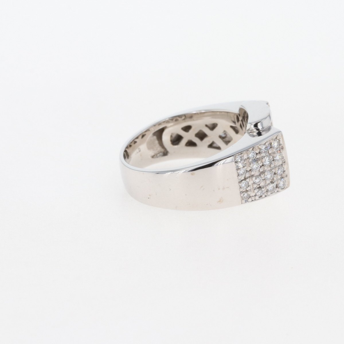 100 ％品質保証 メレダイヤ デザインリング K18 ゴールド 指輪 リング