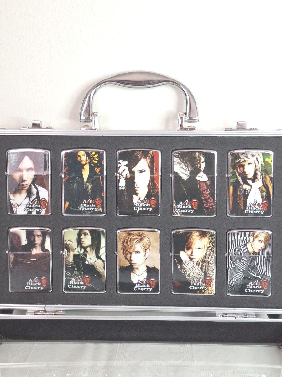 Acid Black Cherry yasu ライター 10個セット ケース付き-