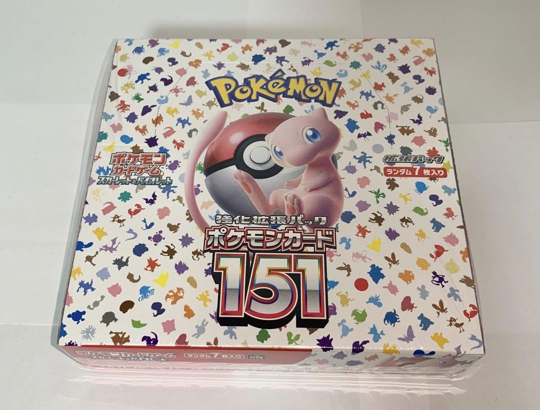 新品未開封】ポケモンカード 151 BOX シュリンク付き｜Yahoo!フリマ