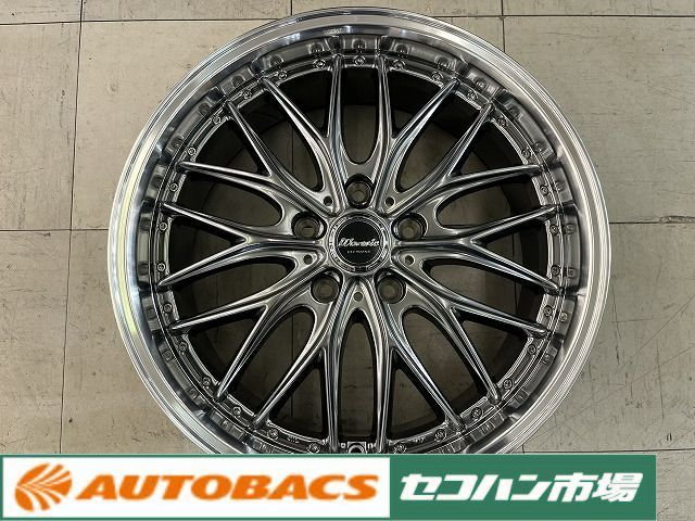 【展示品4枚セット】 ワーウィック ディープランド 18インチ 7.0J +55 5穴 PCD114.3_画像1