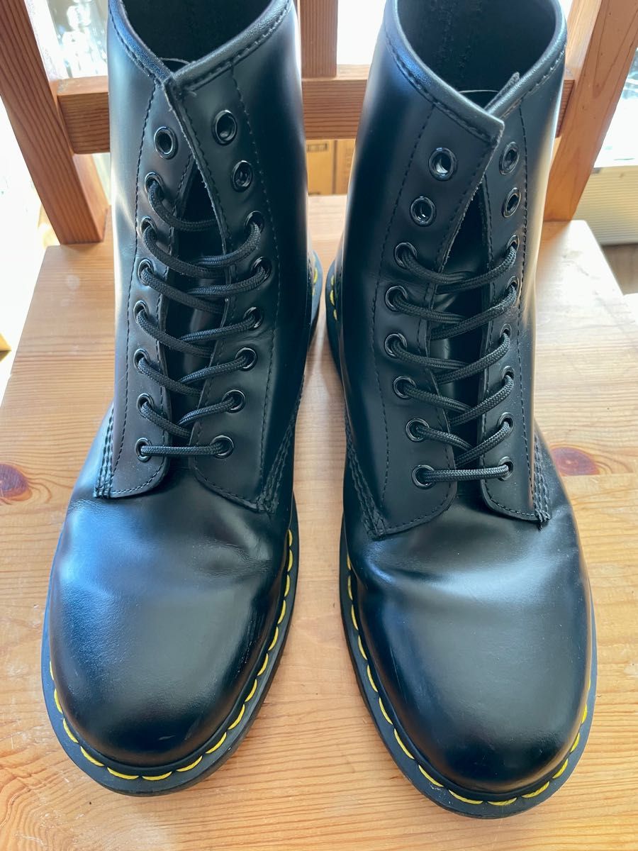 ドクターマーチン ブーツ (サイズ26.5cm)dr.martens 定番 8ホールブーツ ブラック