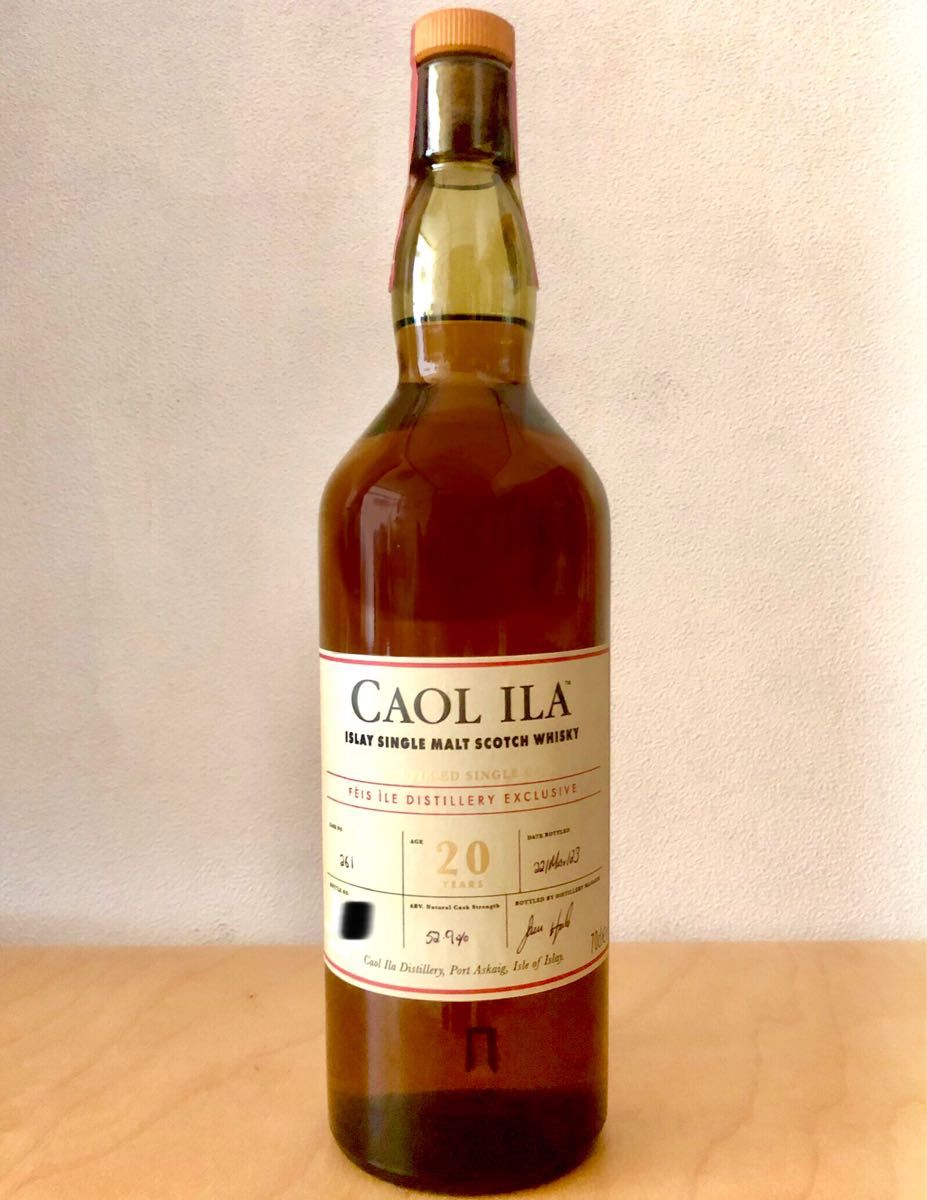カリラ 20年 ノンピーテッド 蒸留所限定 ハンドフィル シングル カリラ 20年 ノンピーテッド 蒸留所限定 ハンドフィル シングル