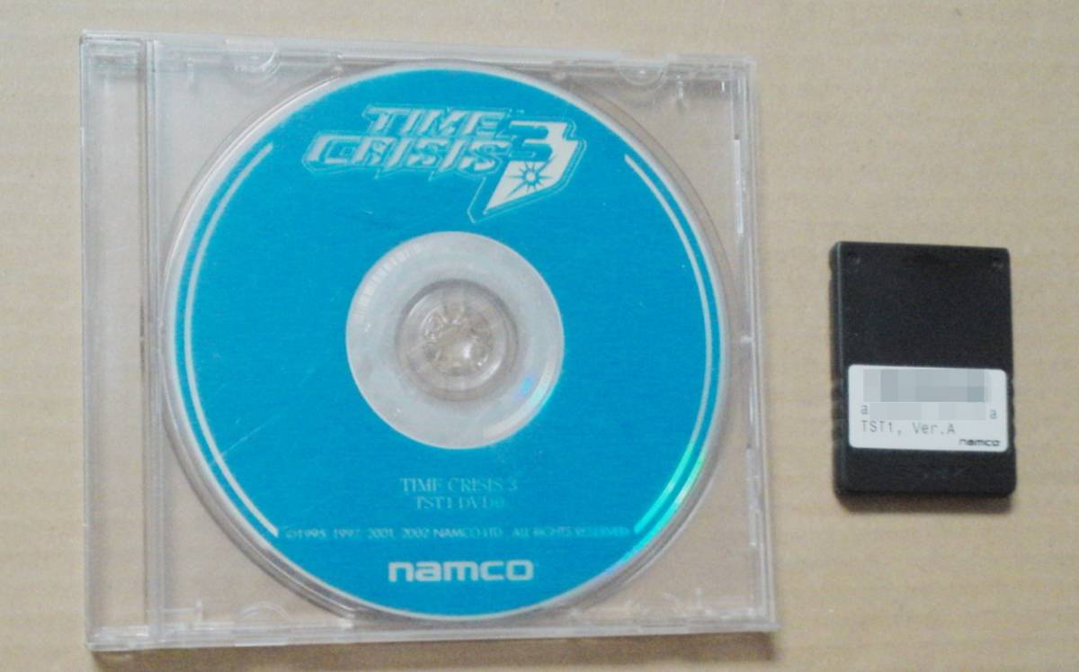 namco Namco time klaisisTIME CRISIS 3 TST1 DVD0 disk Don gru Junk 