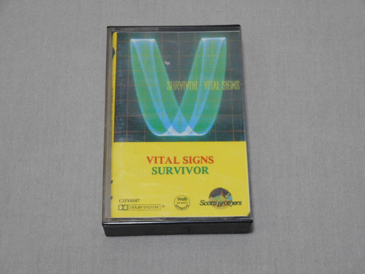  кассета SURVIVOR [VITAL SIGNS] скумбиря i балка Philippines производства (C25Y0107) кассетная лента,CT