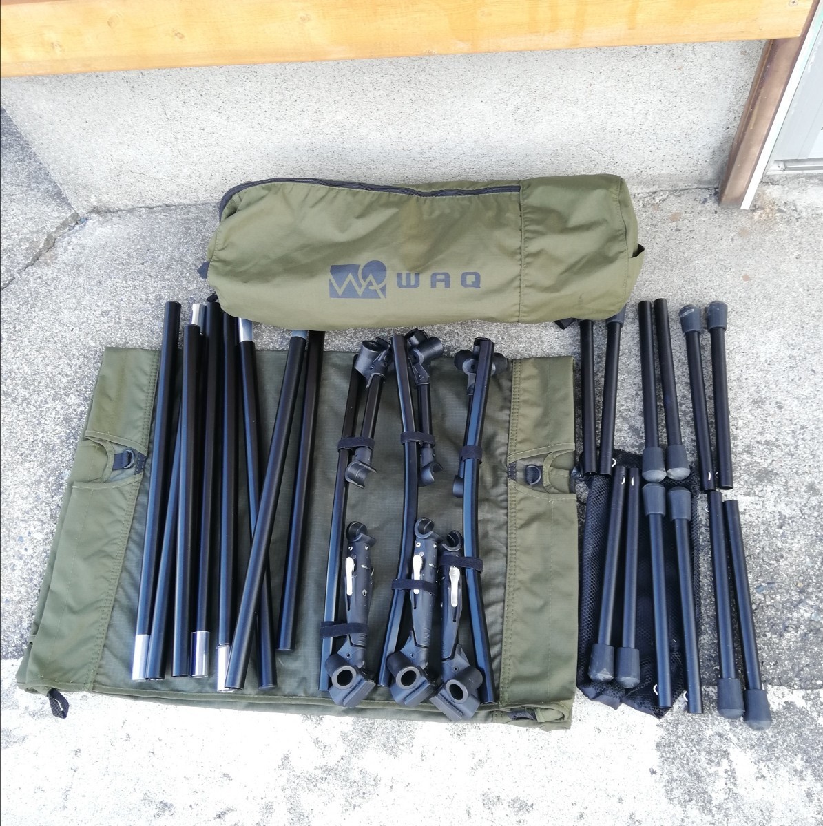 新品?正規品 フォールディングコット 2WAY ワック 美品☆WAQ ベッド