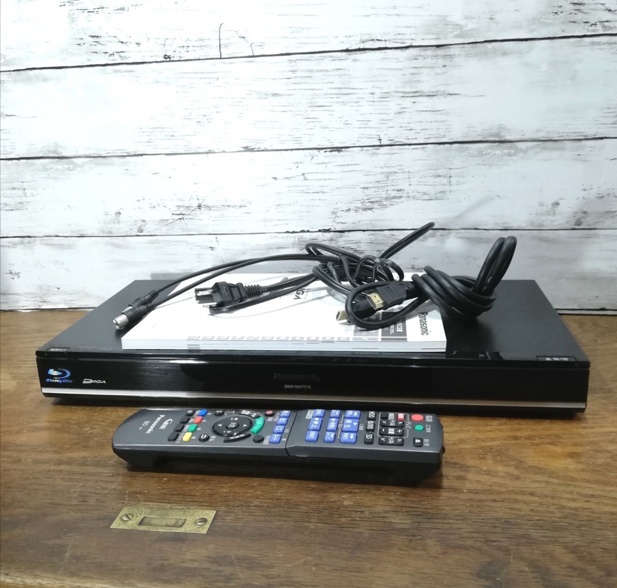 PANASONIC ブルーレイレコーダー DMR-BWT510/完動品-