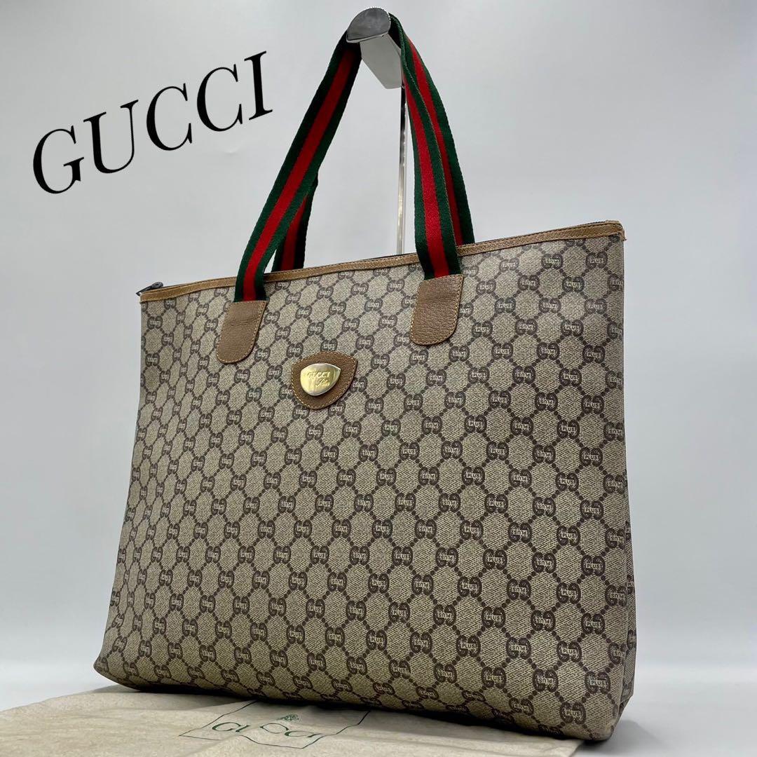 美品・人気モデル】GUCCI グッチ トートバッグ ハンドバッグ シェリー