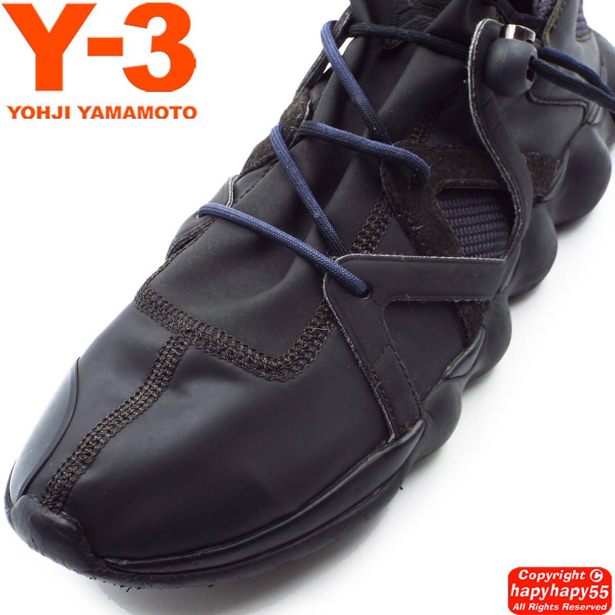 定価4.9万■Y-3 KYUJO LOW スニーカー◆ワイスリー Yohji Yamamoto ヨウジヤマモト adidas アディダス コラボ Ground Y S'yte Y's for menの画像5