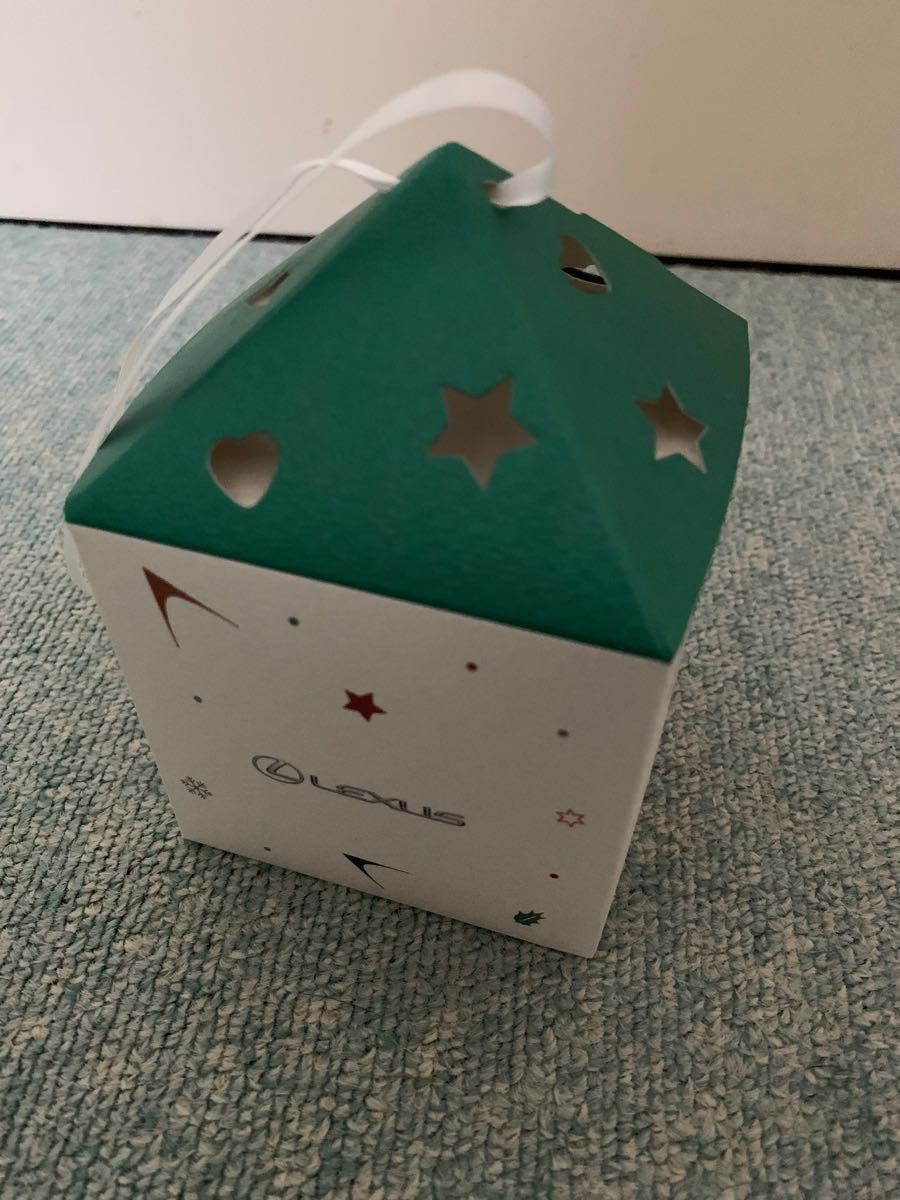 LEXUS レクサスオリジナルサブレ箱(空箱)　青箱3個、緑箱1個＝4箱になります。非売品　アンティーク、小物入れにどうぞ