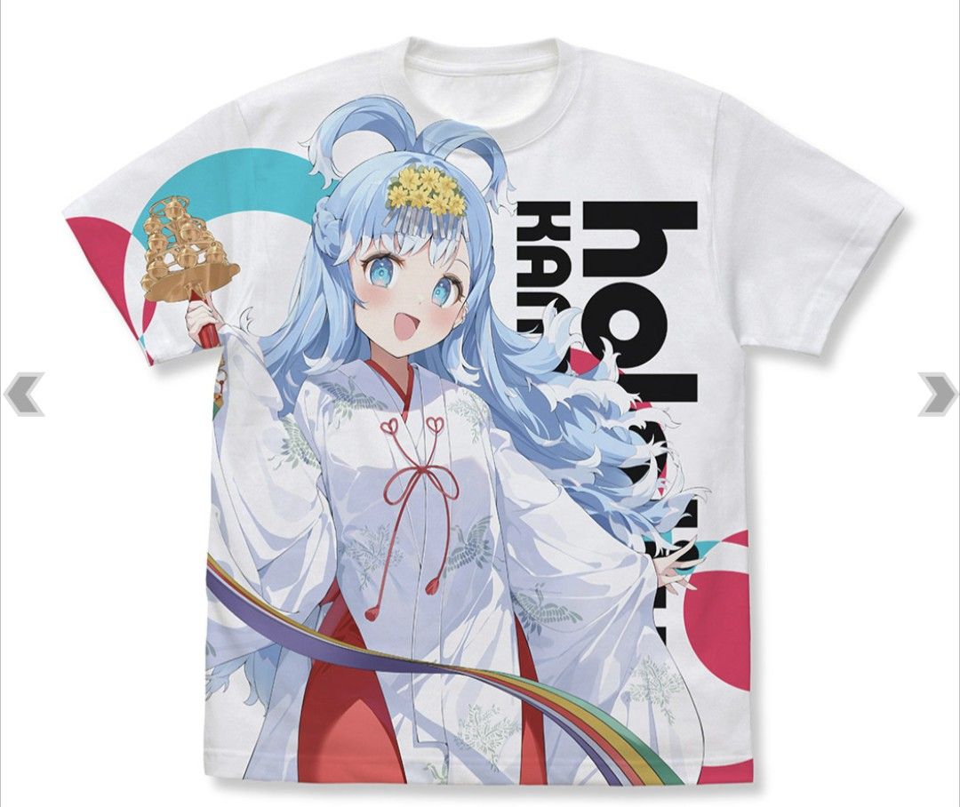 ホロライブ神田祭 フルグラフィックTシャツ こぼ・かなえる 巫女衣装ver