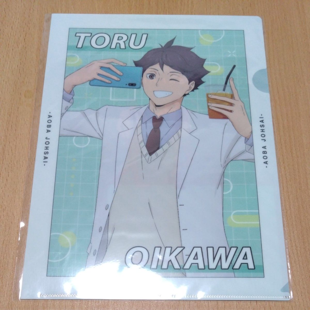 GIGO 限定 ハイキュー!! キャンペーン クリアファイル 及川徹 木兎光太郎 2種セット