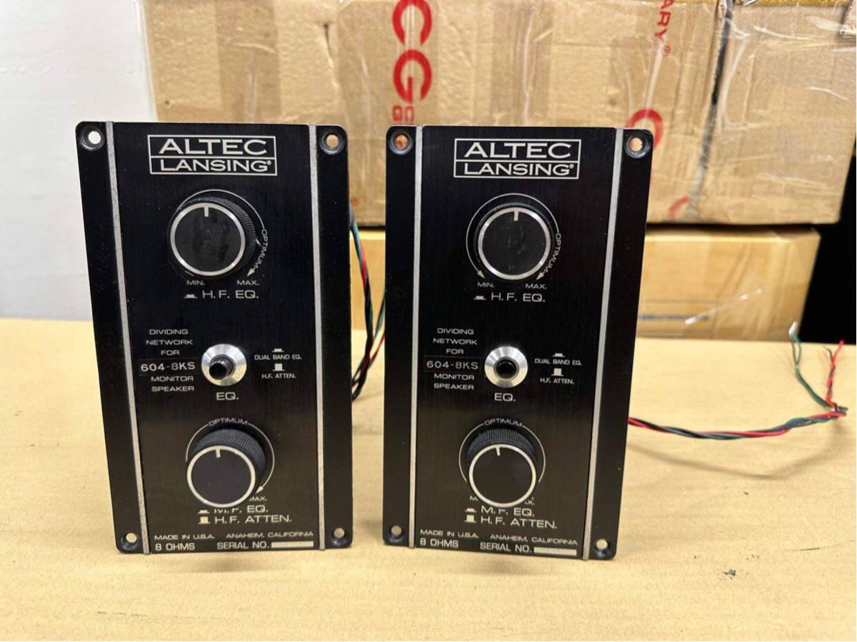 ALTEC 604-8Ks ネットワークペア-