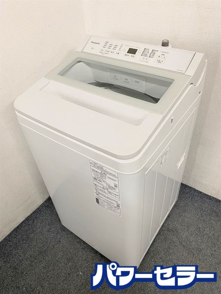 珍しい 全自動洗濯機 NA-FA7H1-W パナソニック/Panasonic 高年式!2022