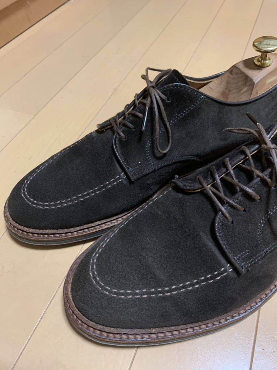 Alden(オールデン) 704 SUEDE MOC TOE Uチップ　スウェード_画像2