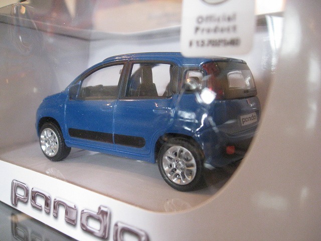 最後の1台です★モンドモータース FIAT純正1/43FIATパンダ ブルー☆_画像3