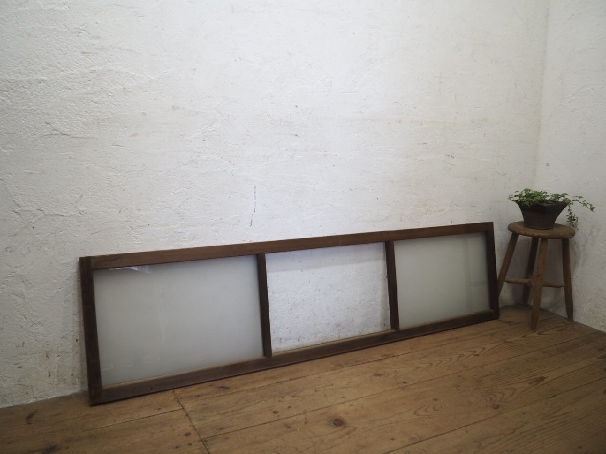 ☆決算特価商品☆ 欄間 タM0508◇(3)【H44cm×W171,5cm】◇モールガラス